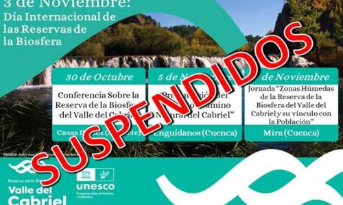 SUSPENDIDAS: Jornada final del proyecto: «zonas húmedas de la Reserva de la Biosfera del Valle del Cabriel y su vínculo con la población local»