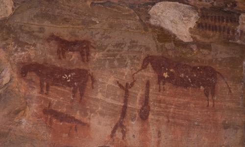 Imagen de Pinturas rupestres de Villar del Humo y Henarejos 